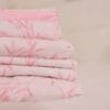 JUEGO DE CAMA ROSA.